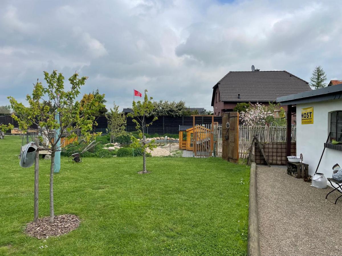Pension Landhaus An Der Saale Bernburg Εξωτερικό φωτογραφία
