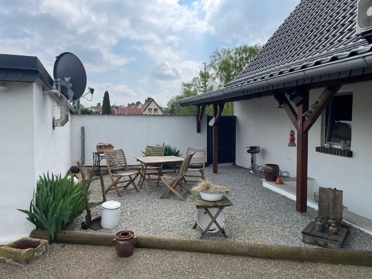 Pension Landhaus An Der Saale Bernburg Εξωτερικό φωτογραφία
