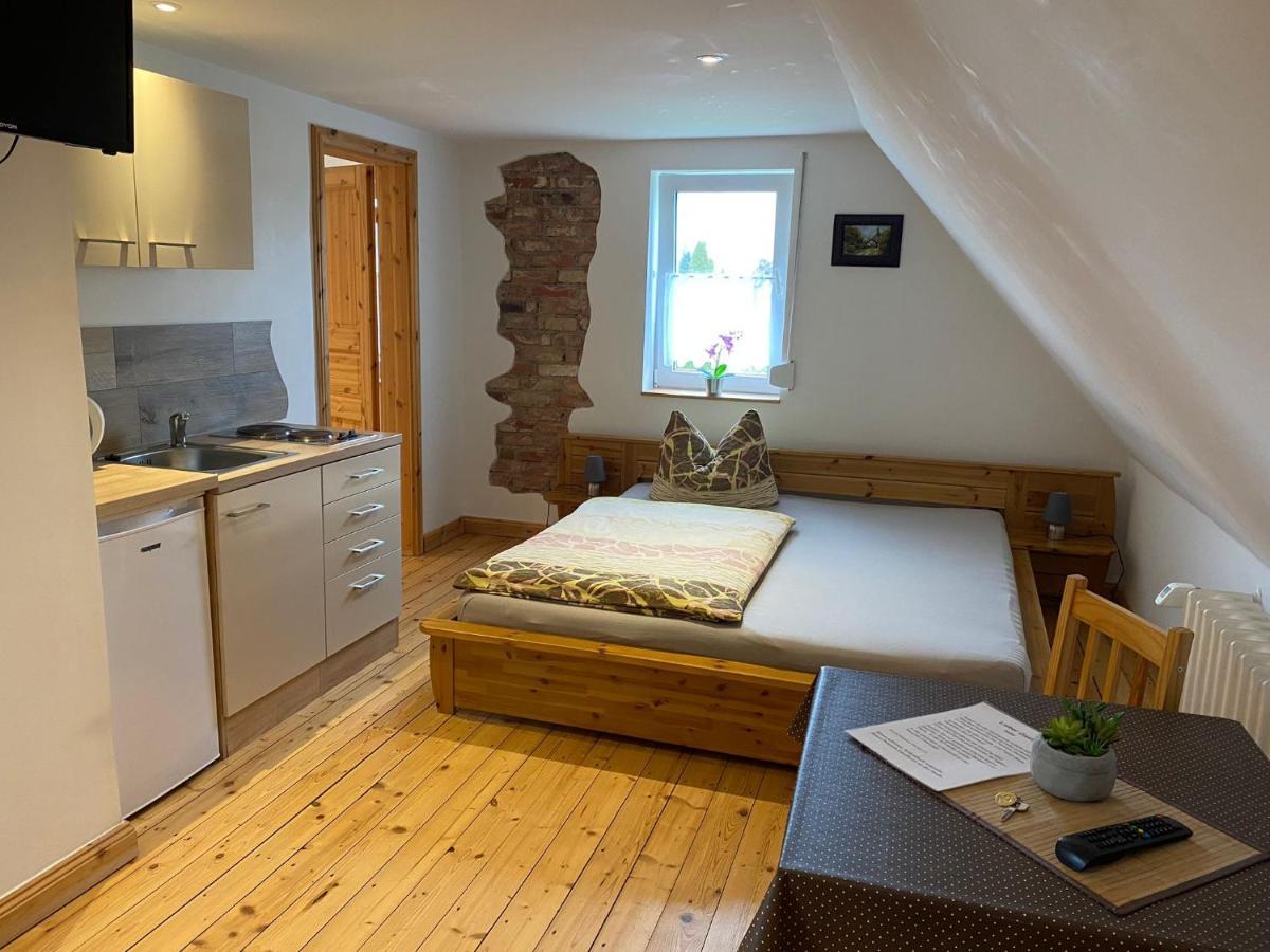 Pension Landhaus An Der Saale Bernburg Εξωτερικό φωτογραφία